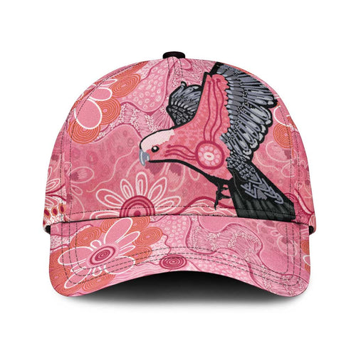NAIDOC Week Aussie Indigenous Classic Cap Aboriginal Galah Bird Contemporary Art
