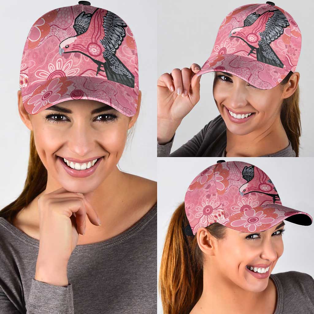 NAIDOC Week Aussie Indigenous Classic Cap Aboriginal Galah Bird Contemporary Art