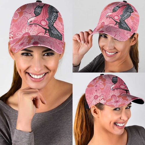 NAIDOC Week Aussie Indigenous Classic Cap Aboriginal Galah Bird Contemporary Art
