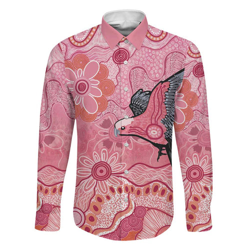 NAIDOC Week Aussie Indigenous Family Matching Mermaid Dress and Hawaiian Shirt Aboriginal Galah Bird Contemporary Art