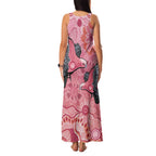 NAIDOC Week Aussie Indigenous Family Matching Tank Maxi Dress and Hawaiian Shirt Aboriginal Galah Bird Contemporary Art
