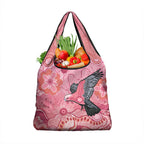 NAIDOC Week Aussie Indigenous Grocery Bag Aboriginal Galah Bird Contemporary Art