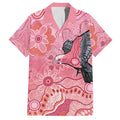 NAIDOC Week Aussie Indigenous Hawaiian Shirt Aboriginal Galah Bird Contemporary Art