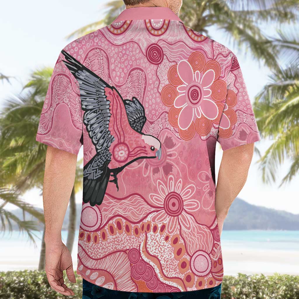 NAIDOC Week Aussie Indigenous Hawaiian Shirt Aboriginal Galah Bird Contemporary Art