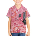 NAIDOC Week Aussie Indigenous Hawaiian Shirt Aboriginal Galah Bird Contemporary Art