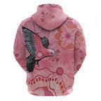 NAIDOC Week Aussie Indigenous Hoodie Aboriginal Galah Bird Contemporary Art