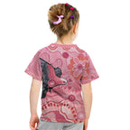 NAIDOC Week Aussie Indigenous Kid T Shirt Aboriginal Galah Bird Contemporary Art