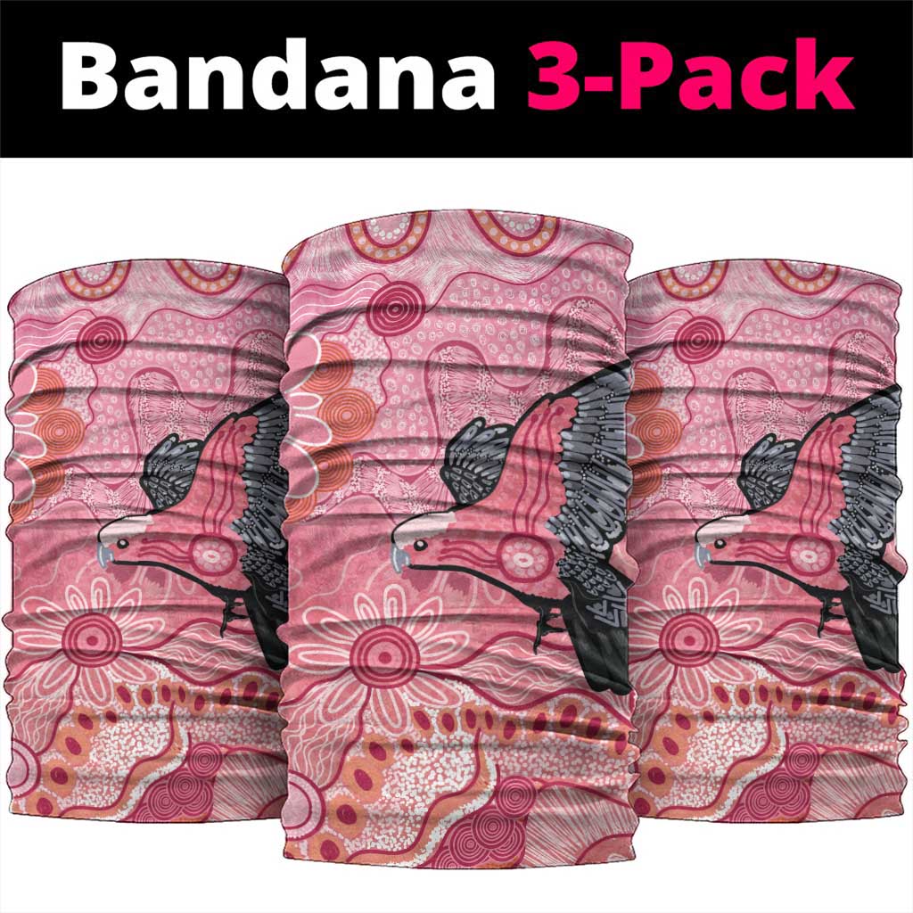 NAIDOC Week Aussie Indigenous Neck Gaiter Aboriginal Galah Bird Contemporary Art