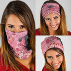 NAIDOC Week Aussie Indigenous Neck Gaiter Aboriginal Galah Bird Contemporary Art