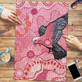 NAIDOC Week Aussie Indigenous Puzzle Aboriginal Galah Bird Contemporary Art