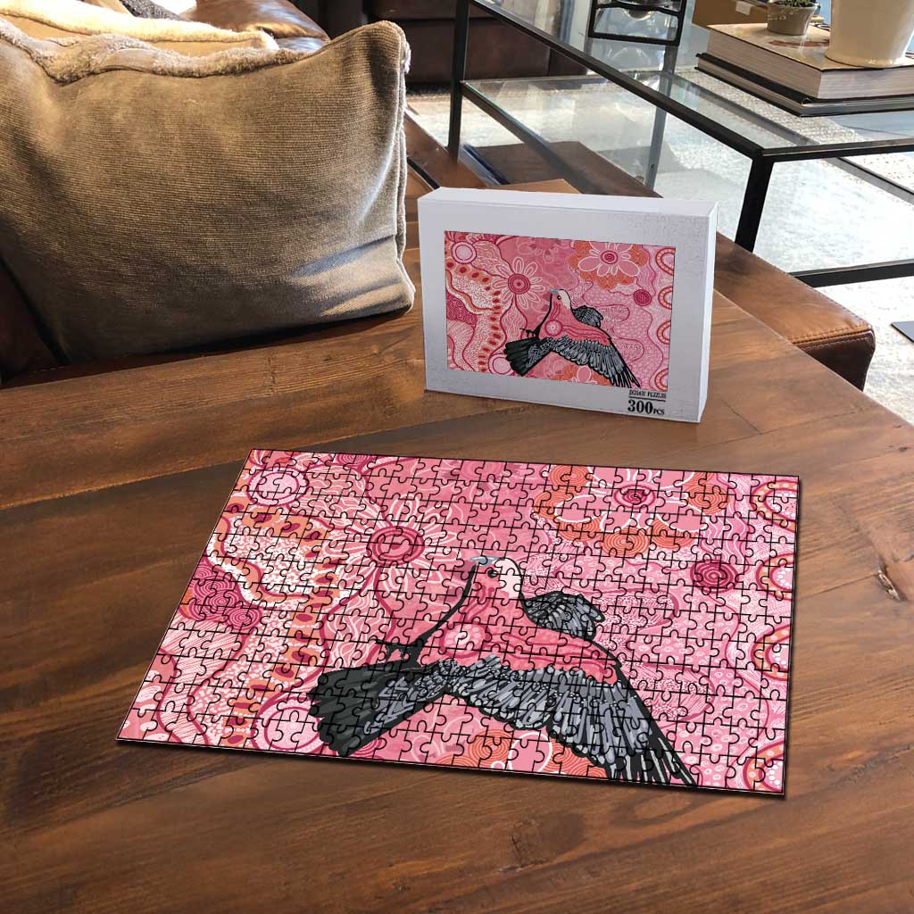 NAIDOC Week Aussie Indigenous Puzzle Aboriginal Galah Bird Contemporary Art