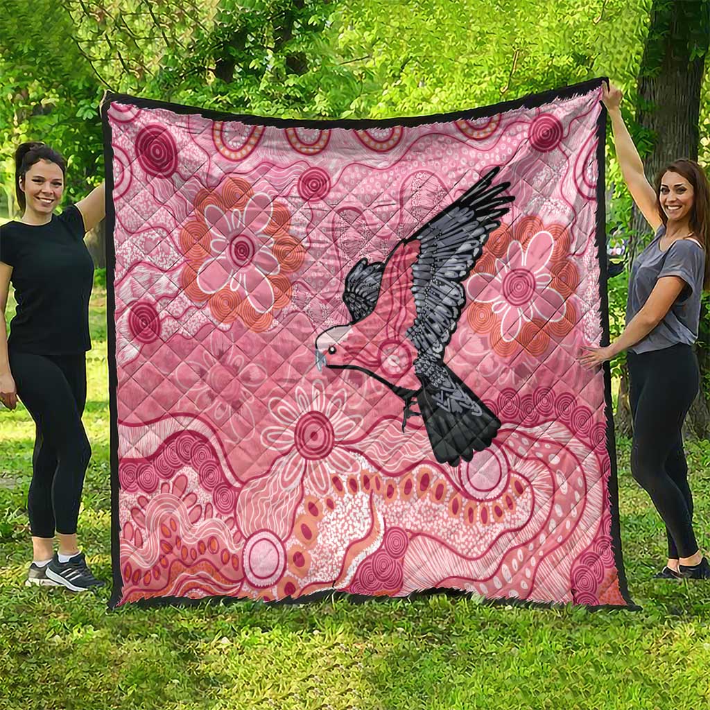 NAIDOC Week Aussie Indigenous Quilt Aboriginal Galah Bird Contemporary Art