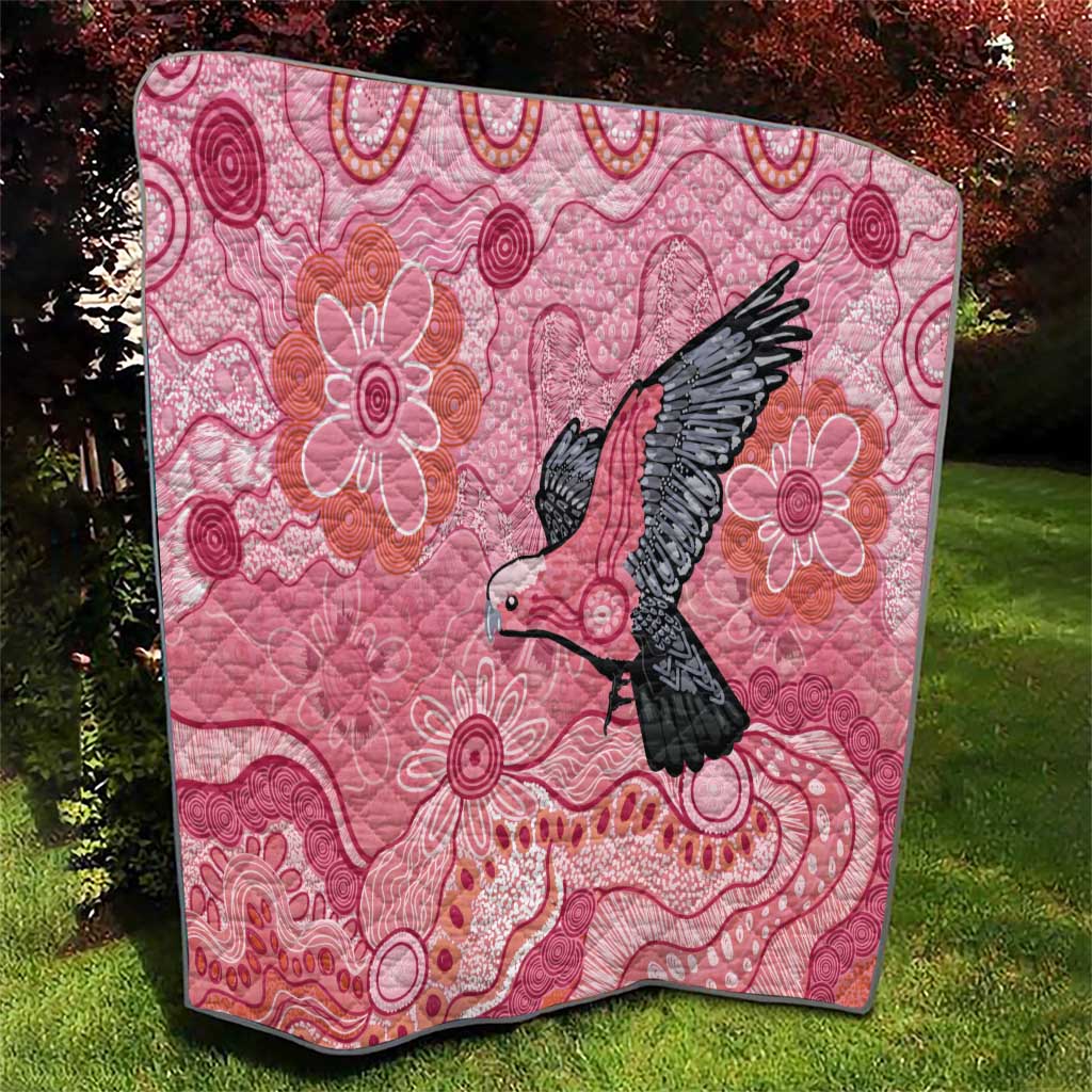 NAIDOC Week Aussie Indigenous Quilt Aboriginal Galah Bird Contemporary Art