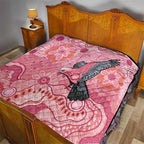 NAIDOC Week Aussie Indigenous Quilt Aboriginal Galah Bird Contemporary Art