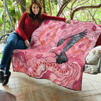 NAIDOC Week Aussie Indigenous Quilt Aboriginal Galah Bird Contemporary Art