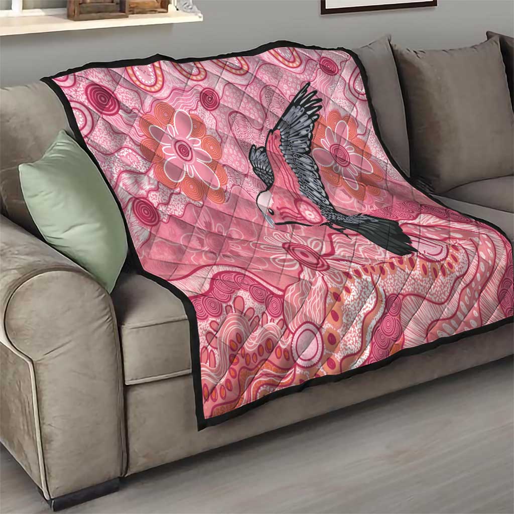 NAIDOC Week Aussie Indigenous Quilt Aboriginal Galah Bird Contemporary Art