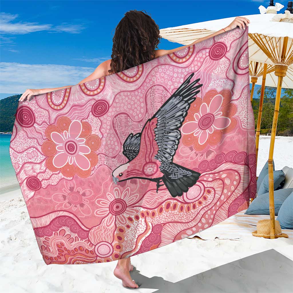 NAIDOC Week Aussie Indigenous Sarong Aboriginal Galah Bird Contemporary Art