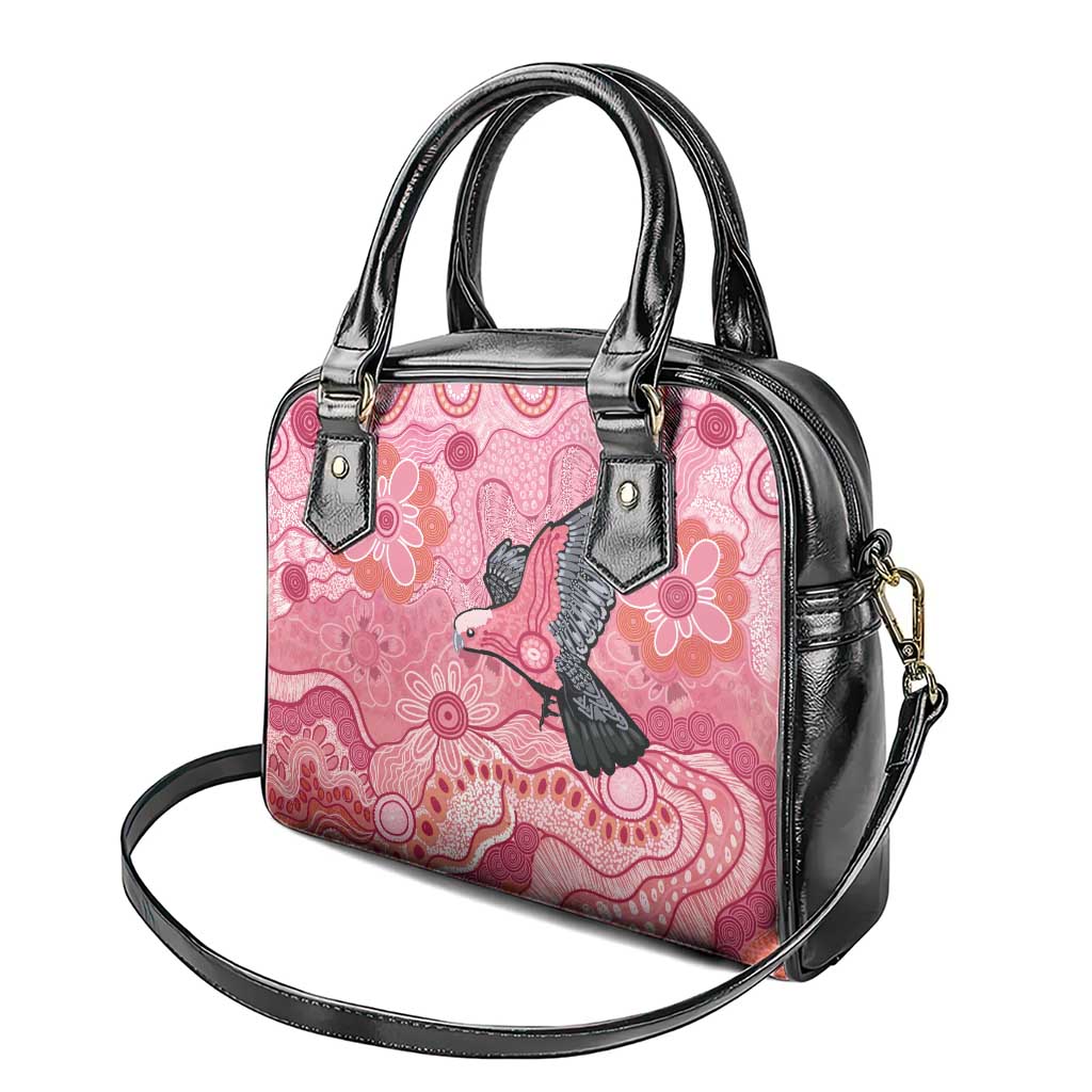NAIDOC Week Aussie Indigenous Shoulder Handbag Aboriginal Galah Bird Contemporary Art