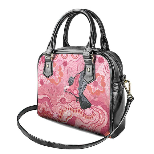 NAIDOC Week Aussie Indigenous Shoulder Handbag Aboriginal Galah Bird Contemporary Art