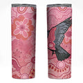 NAIDOC Week Aussie Indigenous Skinny Tumbler Aboriginal Galah Bird Contemporary Art