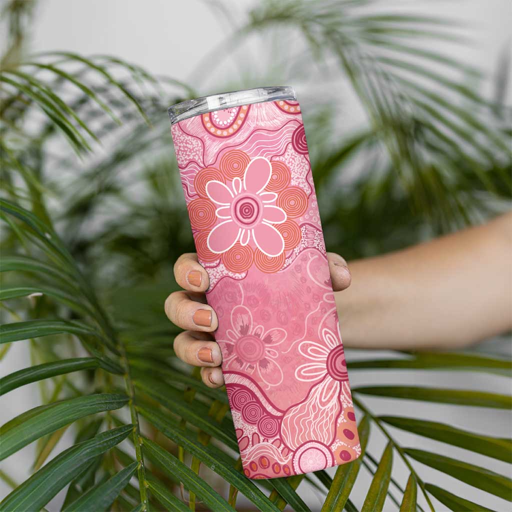 NAIDOC Week Aussie Indigenous Skinny Tumbler Aboriginal Galah Bird Contemporary Art
