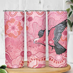 NAIDOC Week Aussie Indigenous Skinny Tumbler Aboriginal Galah Bird Contemporary Art
