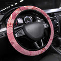 NAIDOC Week Aussie Indigenous Steering Wheel Cover Aboriginal Galah Bird Contemporary Art