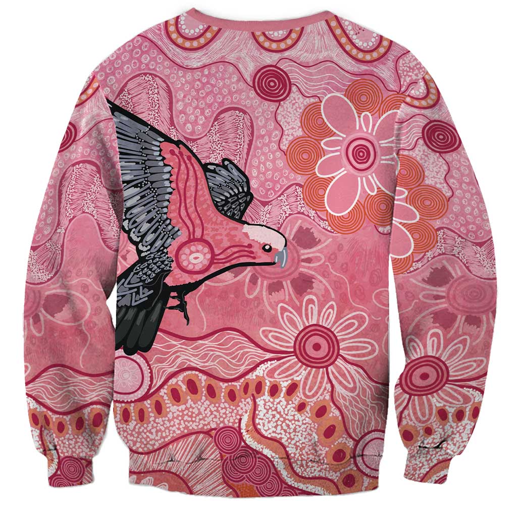 NAIDOC Week Aussie Indigenous Sweatshirt Aboriginal Galah Bird Contemporary Art