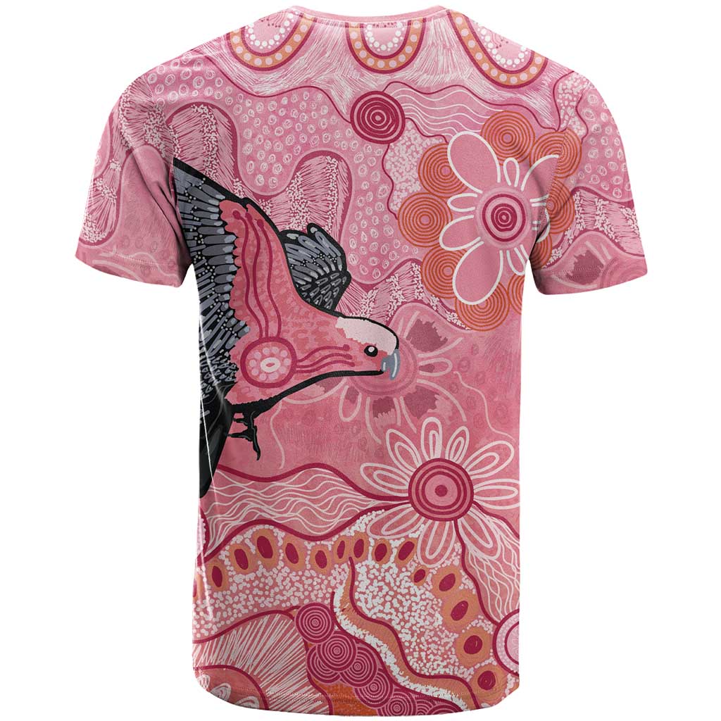 NAIDOC Week Aussie Indigenous T Shirt Aboriginal Galah Bird Contemporary Art