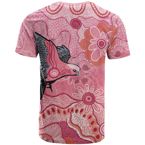 NAIDOC Week Aussie Indigenous T Shirt Aboriginal Galah Bird Contemporary Art