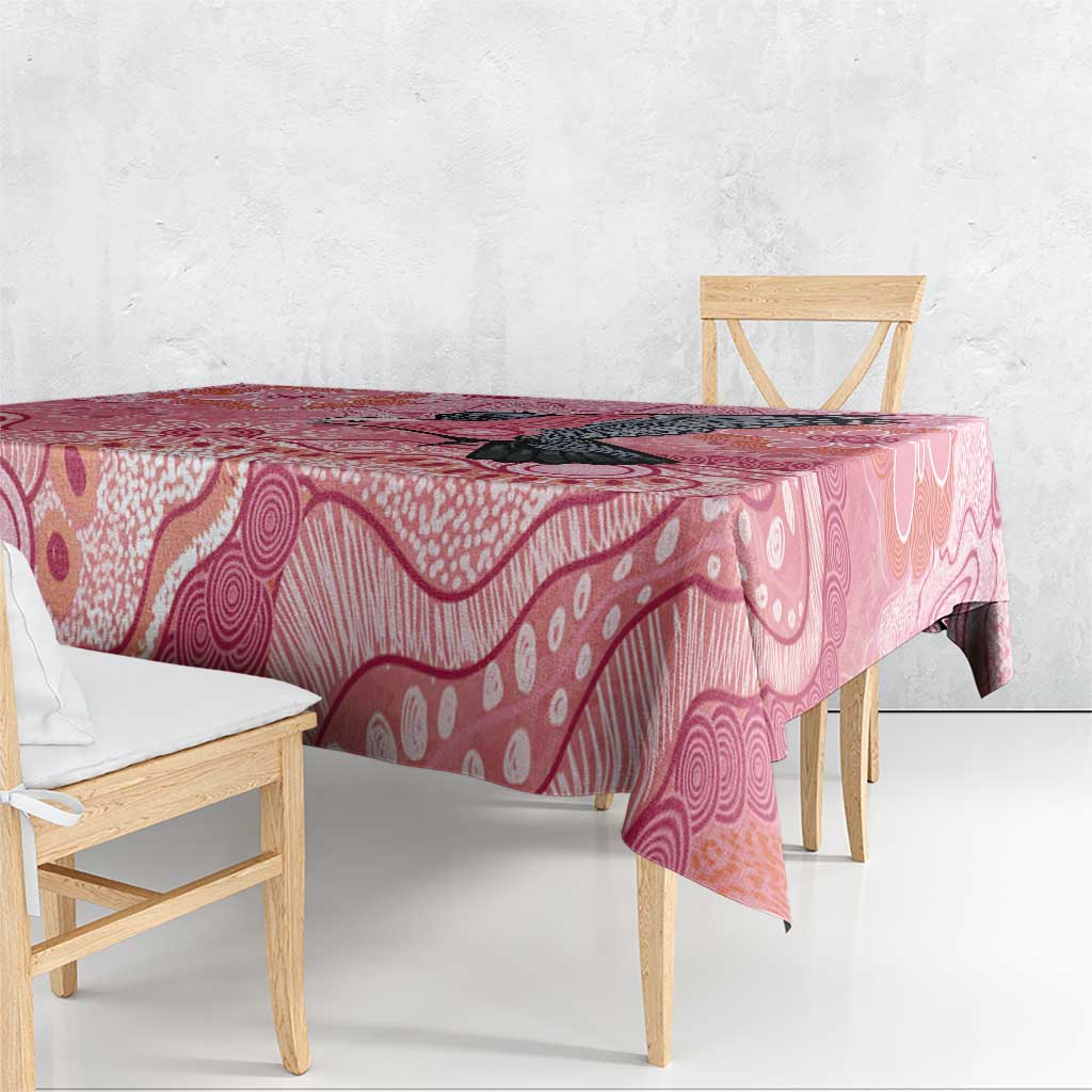 NAIDOC Week Aussie Indigenous Tablecloth Aboriginal Galah Bird Contemporary Art