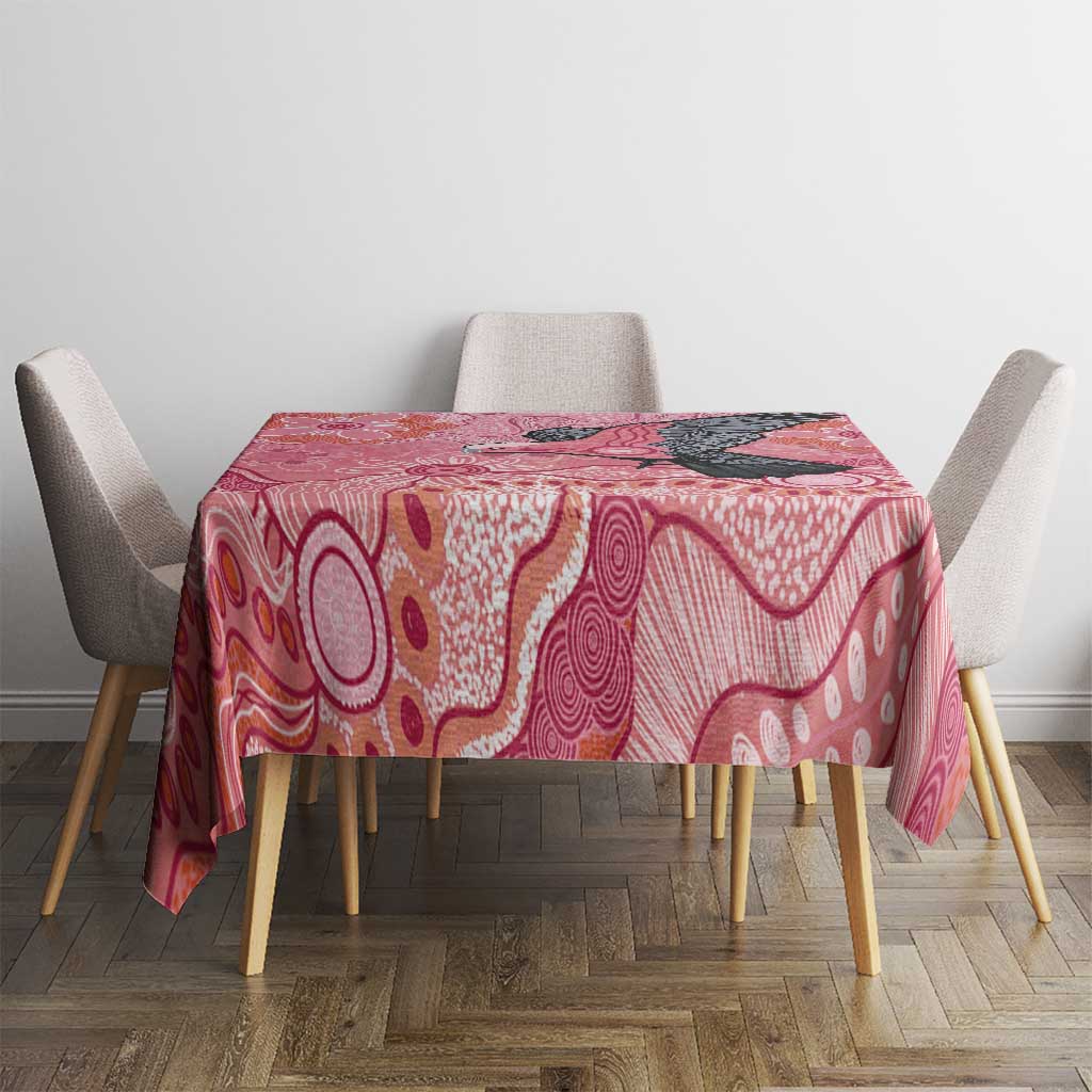 NAIDOC Week Aussie Indigenous Tablecloth Aboriginal Galah Bird Contemporary Art