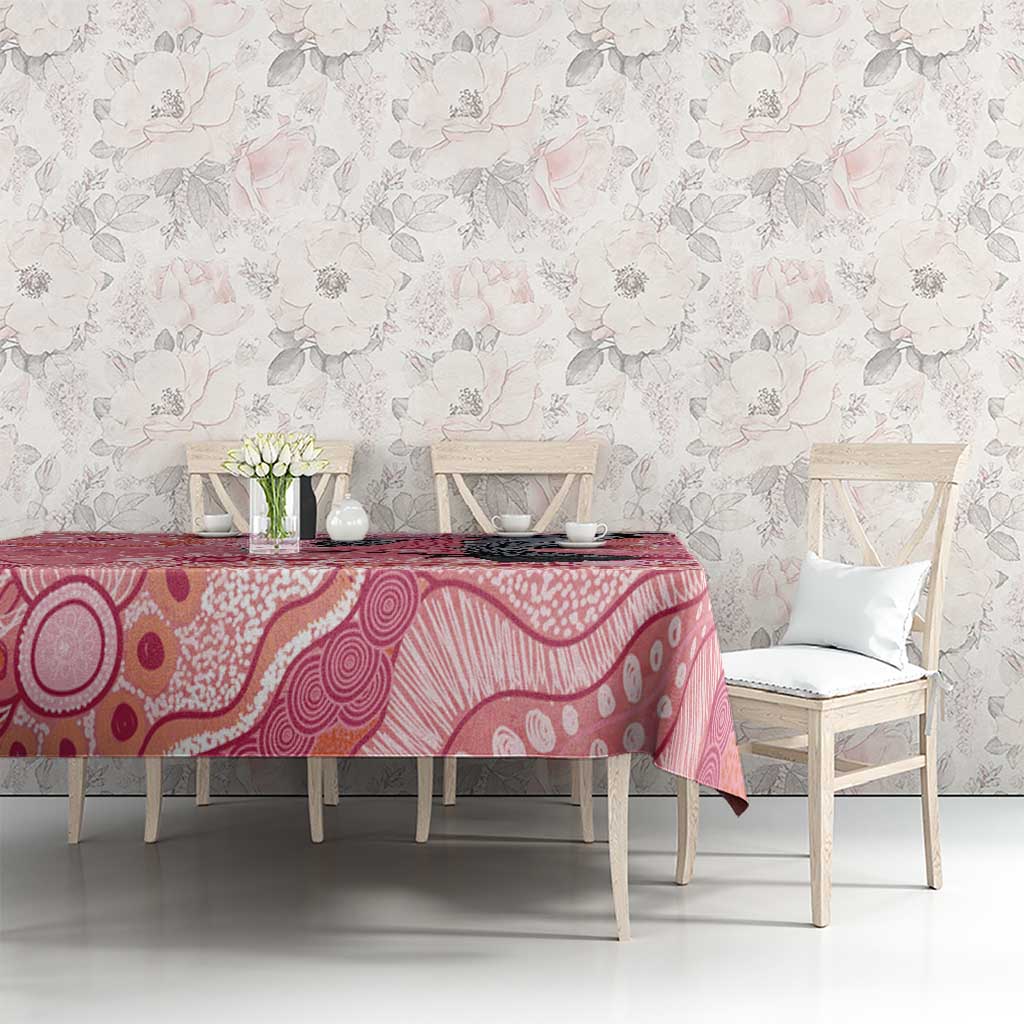 NAIDOC Week Aussie Indigenous Tablecloth Aboriginal Galah Bird Contemporary Art