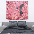 NAIDOC Week Aussie Indigenous Tapestry Aboriginal Galah Bird Contemporary Art