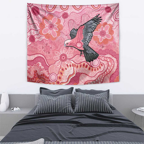 NAIDOC Week Aussie Indigenous Tapestry Aboriginal Galah Bird Contemporary Art