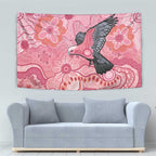 NAIDOC Week Aussie Indigenous Tapestry Aboriginal Galah Bird Contemporary Art