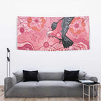 NAIDOC Week Aussie Indigenous Tapestry Aboriginal Galah Bird Contemporary Art