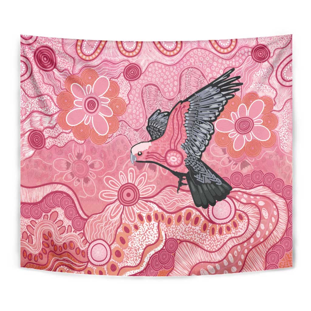 NAIDOC Week Aussie Indigenous Tapestry Aboriginal Galah Bird Contemporary Art