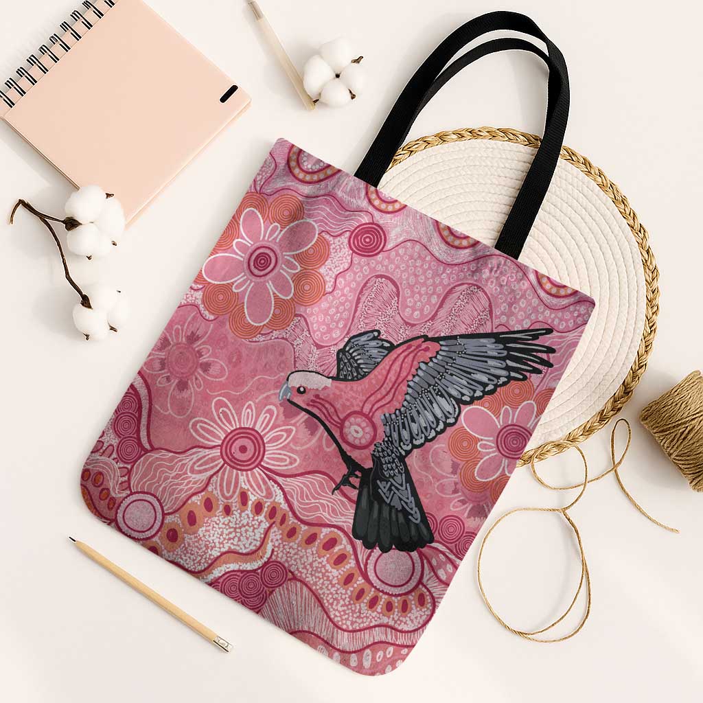 NAIDOC Week Aussie Indigenous Tote Bag Aboriginal Galah Bird Contemporary Art