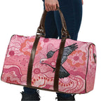 NAIDOC Week Aussie Indigenous Travel Bag Aboriginal Galah Bird Contemporary Art