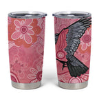 NAIDOC Week Aussie Indigenous Tumbler Cup Aboriginal Galah Bird Contemporary Art