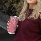 NAIDOC Week Aussie Indigenous Tumbler Cup Aboriginal Galah Bird Contemporary Art
