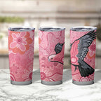 NAIDOC Week Aussie Indigenous Tumbler Cup Aboriginal Galah Bird Contemporary Art