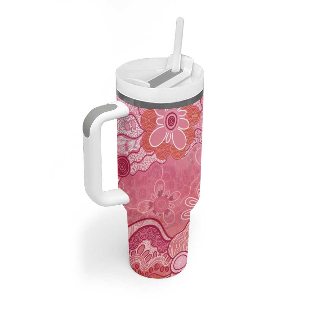 NAIDOC Week Aussie Indigenous Tumbler With Handle Aboriginal Galah Bird Contemporary Art