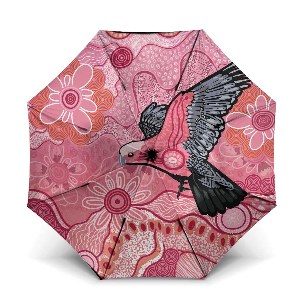 NAIDOC Week Aussie Indigenous Umbrella Aboriginal Galah Bird Contemporary Art