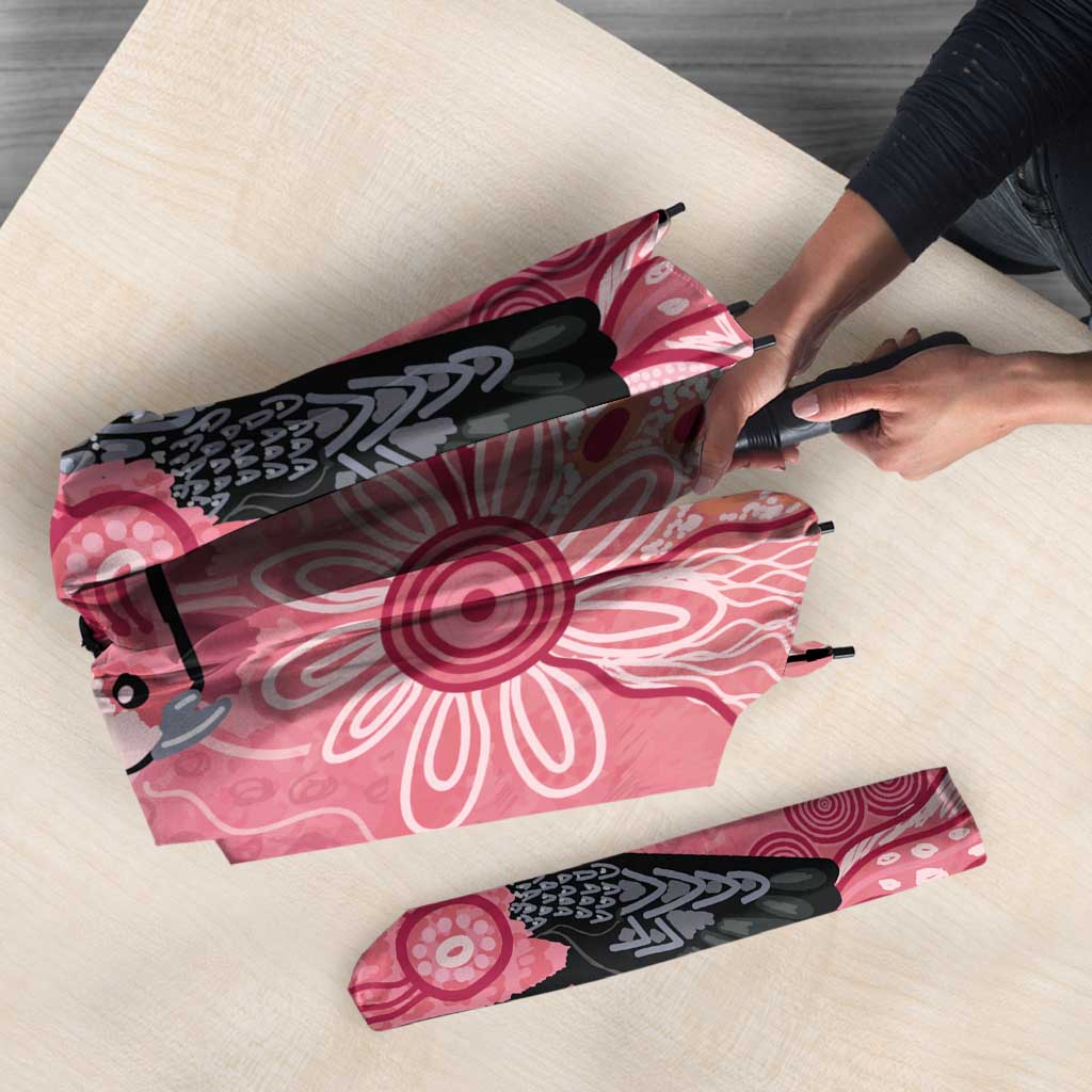 NAIDOC Week Aussie Indigenous Umbrella Aboriginal Galah Bird Contemporary Art