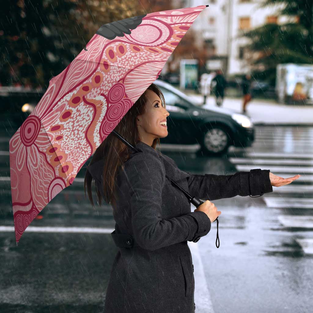 NAIDOC Week Aussie Indigenous Umbrella Aboriginal Galah Bird Contemporary Art