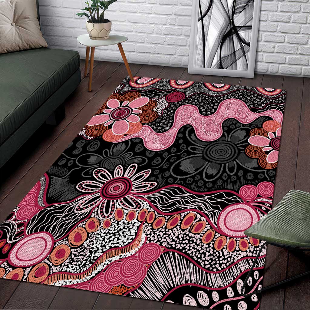 Australia NAIDOC Week 2026 Area Rug Aboriginal Contemporary Art