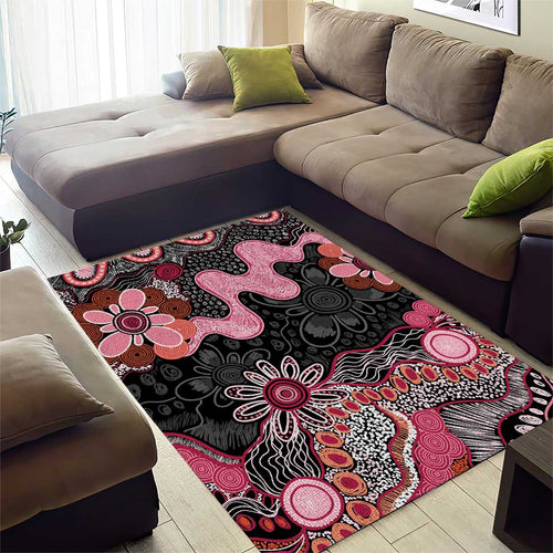 Australia NAIDOC Week 2026 Area Rug Aboriginal Contemporary Art