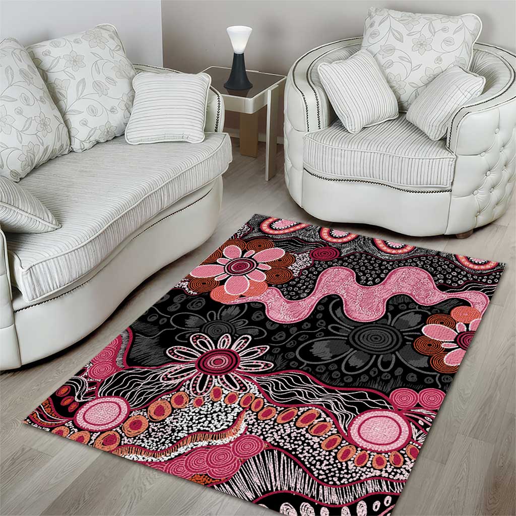 Australia NAIDOC Week 2026 Area Rug Aboriginal Contemporary Art